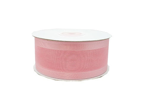 Load image into Gallery viewer, 1.5&quot; Shimmering Sheer Organza Ribbon w/ Satin Edges (25 Yds)
