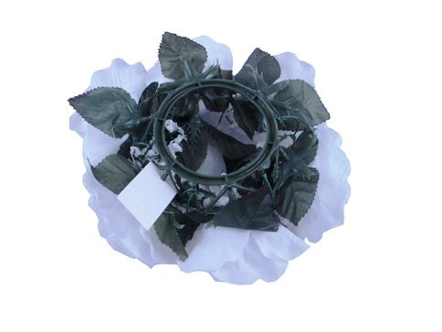 9" Large Flower/Candle Rings (12 Pcs)