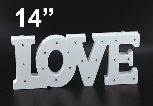 Load image into Gallery viewer, &quot;Love&quot; Lighted Marquee Signs (1 Pc)
