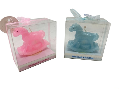 Load image into Gallery viewer, Clearance - 2.75&quot; Baby Rocking Horse - Scented Candle (With Gift Box) (12 Pcs)
