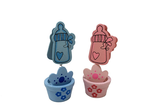 Load image into Gallery viewer, Clearance - 3&quot; Baby Bottle - Spring Bobble Favor (12 Pcs)
