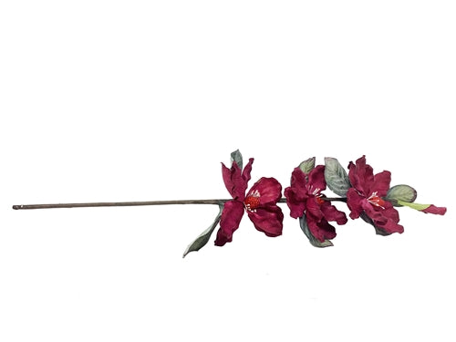31" LARGE Latex Magnolia Stem Flower (1 Pc)