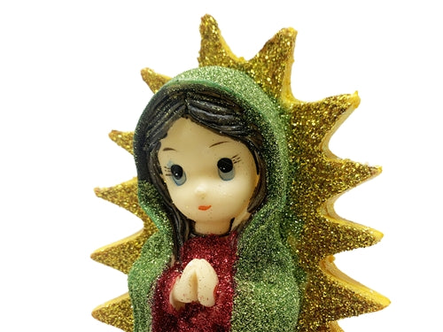 Load image into Gallery viewer, 8.0&quot; Virgen de Guadalupe figurine- Baby Face (1 Pc)
