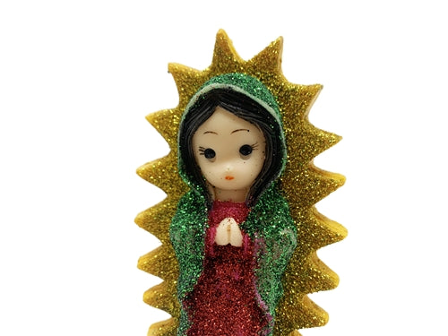 5.5" Virgen de Guadalupe figurine- Baby Face (1 Pc)