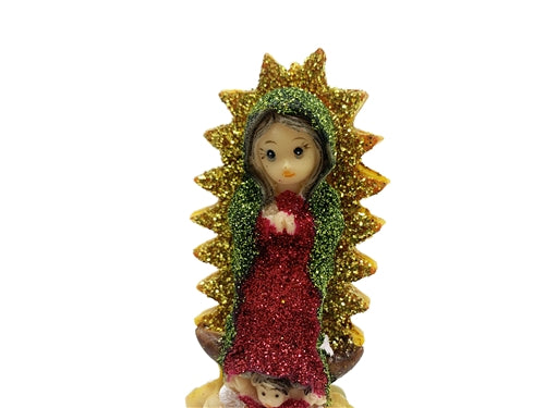 Load image into Gallery viewer, 4.0&quot; Virgen de Guadalupe figurine- Baby Face (1 Pc)
