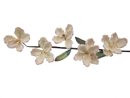 Flor de tallo de magnolia de látex de 28" (12)