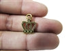 Load image into Gallery viewer, Miniature 0.5&quot; Crown Metal Charm (42 Pcs)
