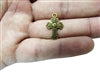 Miniature 0.75" Cross Metal Charm (50 Pcs)