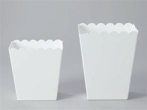 Plastic Scalloped Edge Container (1 Pc)