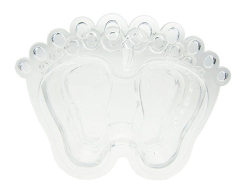 2.5" Plastic BABY FEET Favor Box (12 Pcs)