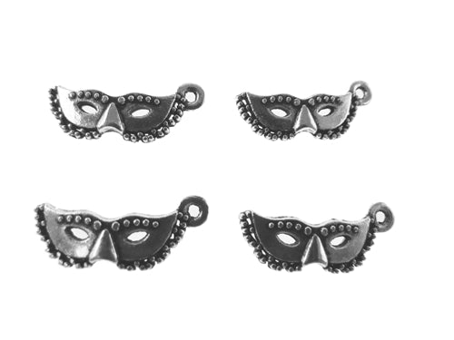 Load image into Gallery viewer, Miniature Masquerade Metal Charm (12 Pcs)
