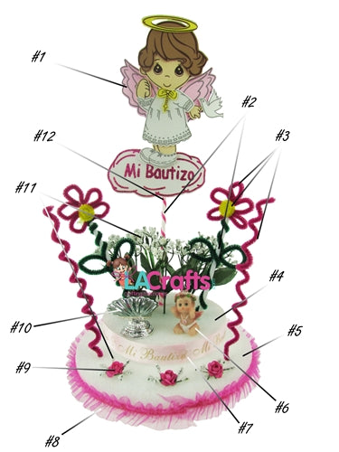 Baptism Centerpiece Idea #BC003