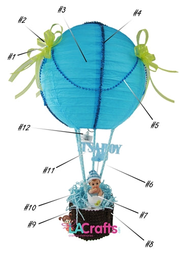 Baby Shower Centerpiece Idea #BSC001