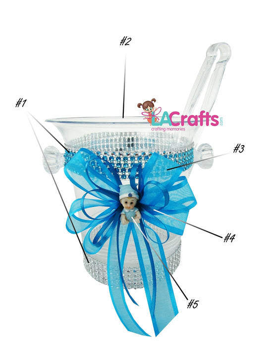 Idea de decoración para baby shower