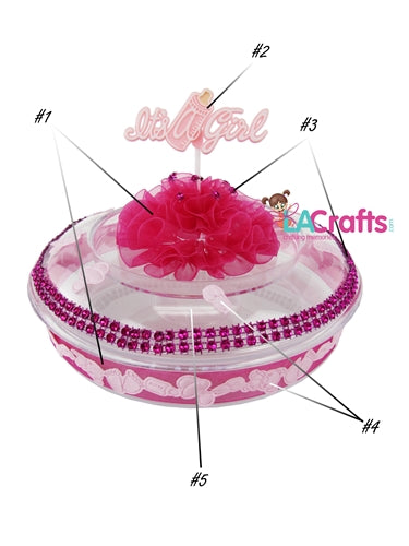 Idea de decoración para baby shower #BSD004-T