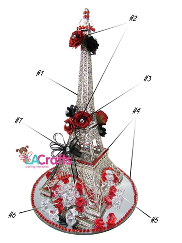 Quinceanera Centerpiece Idea #QC009