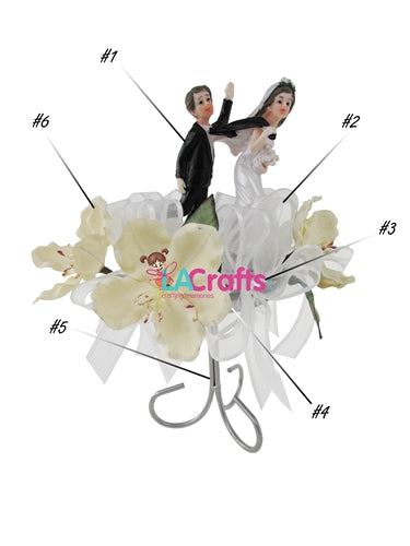 Idea de centro de mesa de boda #WC003