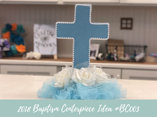 Baptism Centerpiece Idea #BC003