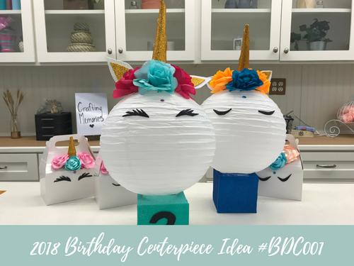 Birthday Centerpiece Idea #BDC001