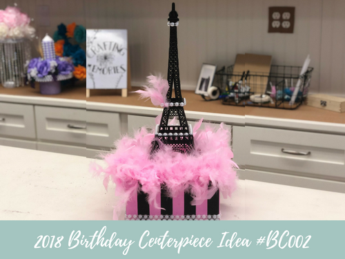 Birthday Centerpiece Idea #BDC002