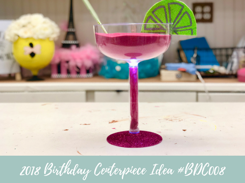 Idea de centro de mesa de cumpleaños #BDC008 