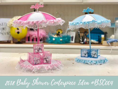 Baby Shower Centerpiece Idea #BSC004