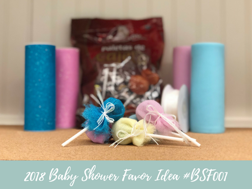 Idea de recuerdo para baby shower #BSF001 