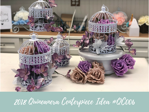 Quinceanera Centerpiece Idea #QC006