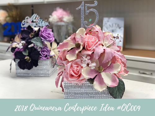 Quinceanera Centerpiece Idea #QC009
