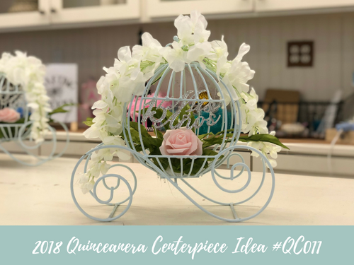 Quinceanera Centerpiece Idea