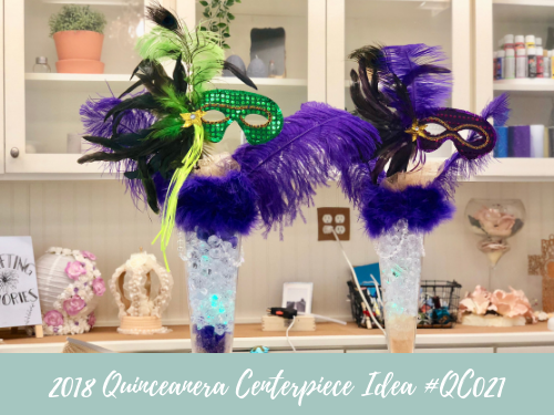 Quinceanera Centerpiece Idea