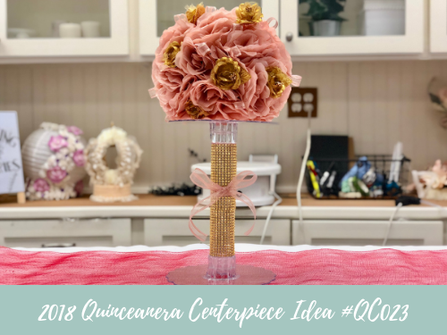 Quinceanera Centerpiece Idea