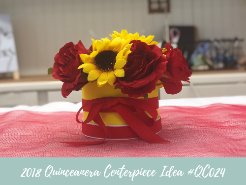 Quinceanera Centerpiece Idea