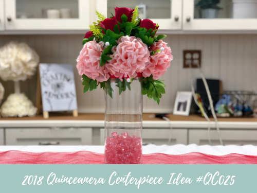 Quinceanera Centerpiece Idea