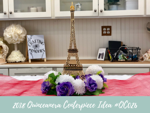 Quinceanera Centerpiece Idea