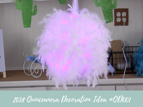 Quinceanera Decoration Idea