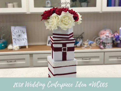 Idea de centro de mesa de boda #WC005 