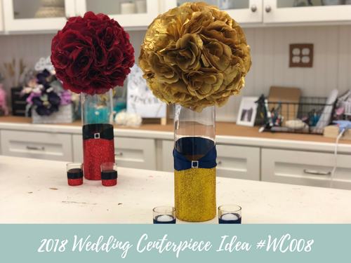 Idea de centro de mesa de boda #WC008 