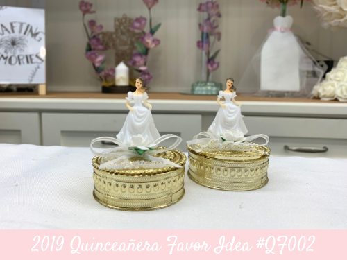 Idea de favor de fiesta de quinceañera #QF002 