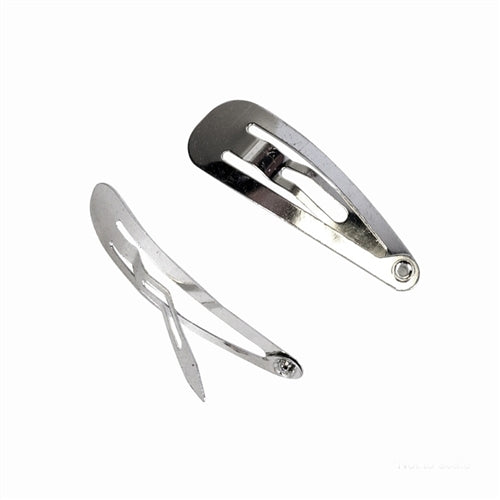 Clips para el cabello con broche de contorno de 30 mm (PAQUETE de 100)