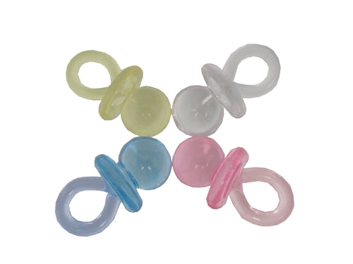 2" Medium Baby Shower Pacifiers (12 Pcs)