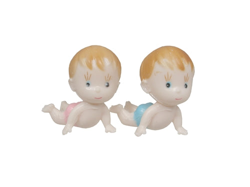 Load image into Gallery viewer, 1.75&quot; Small Plastic Crawling Baby (12 Pcs)

