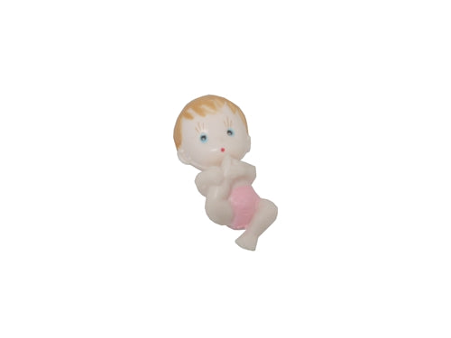 Bebé acostado de plástico pequeño de 2.25" (12)