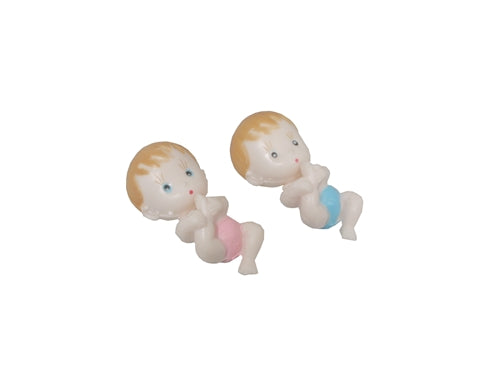 Load image into Gallery viewer, 2.25&quot; Small Plastic Laying Baby (12 Pcs)
