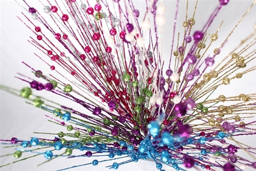 LIQUIDACIÓN - Spray floral con cuentas Super Sparkle de 35