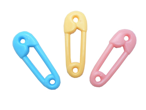 2.75" Medium Baby Shower Diaper Pins (12 Pcs)