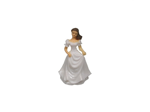 2" Small Plastic Quinceanera Doll (12 Pcs)