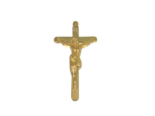 4" Large Golden Crosses (12 Pcs)