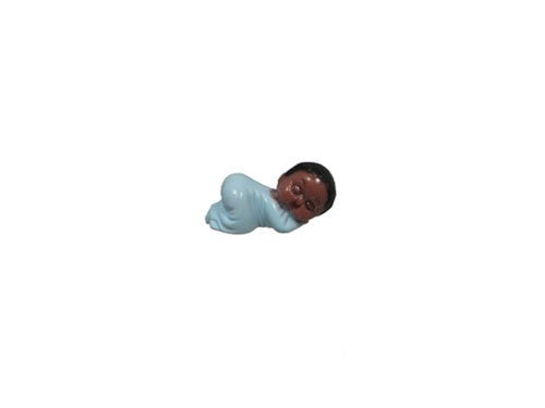 1.5" Small Plastic Sleeping Baby Figurines (12 Pcs)