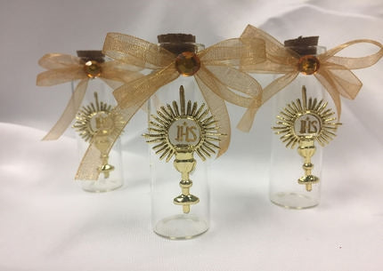 Load image into Gallery viewer, 2&quot; Small Golden JHS Sign (Caliz) (12 Pcs)
